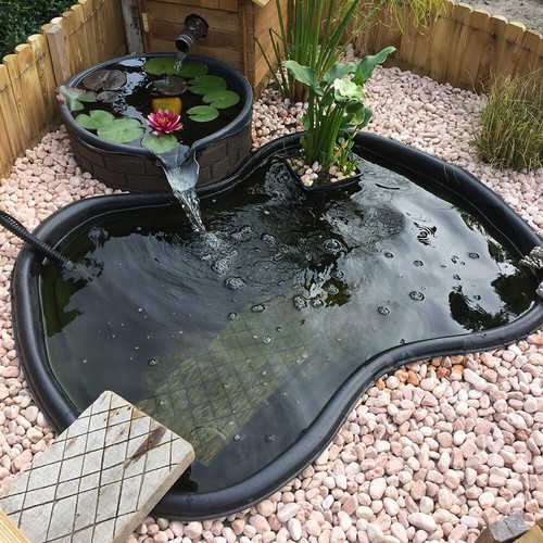 Heavy duty garden pond liner - heavy,