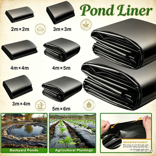 Pond liner 5x6m extra thick - pond,