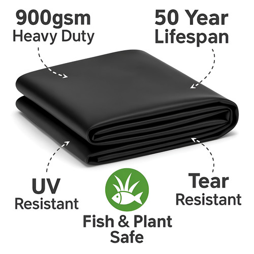 Heavy duty epdm pond - heavy, 900