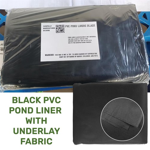 Black pvc pond - pond, heavy